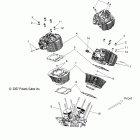 V11CA36/CB36 KINGPIN ALL OPTIONS Engine, cylinder and head - v11ca36 / cb36 all opt...