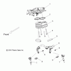 V12WB36NA HIGHBALL Engine, throttle body asm. - v12wb36na