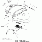 V12BW36/EW36 CROSS ROADS ALL OPTIONS Fuel system, fuel tank - v12bw36 / ew36 all option...