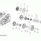 V11BB36/DB36/DC36/EB36 CROSS ROADS CUSTOM/CROSS COUNTRY ALL OPTI Drive train, primary drive - v11bb36 / db36 / dc36...
