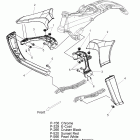 V11BB36/DB36/DC36/EB36 CROSS ROADS CUSTOM/CROSS COUNTRY ALL OPTI Chassis, highway bar - v11bb36 / db36 / dc36 / eb3...