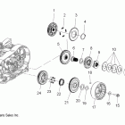 V11CA36/CB36 KINGPIN ALL OPTIONS Drive train, primary drive - v11ca36 / cb36 all op...