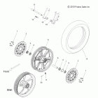 V11BB36/DB36/DC36/EB36 CROSS ROADS CUSTOM/CROSS COUNTRY ALL OPTI Wheels, front - v11bb36 / db36 / dc36 / eb36 all o...