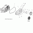V11SW36/SA36/AW36 VISION ALL OPTIONS Engine, primary cover - v11sw36 / sa36 / aw36 all ...