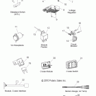 V11BB36/DB36/DC36/EB36 CROSS ROADS CUSTOM/CROSS COUNTRY ALL OPTI Electrical, switches, sensors and components 2 - v...