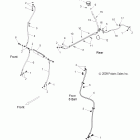 V11HA36/HB36/HS36 HAMMER ALL OPTIONS Brakes, brake lines and reservoir - v11ha36 / hb36...