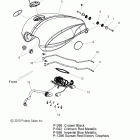 V11BB36/DB36/DC36/EB36 CROSS ROADS CUSTOM/CROSS COUNTRY ALL OPTI Fuel system, fuel tank - v11bb36 / db36 / dc36 / e...