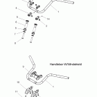 V11BB36/DB36/DC36/EB36 CROSS ROADS CUSTOM/CROSS COUNTRY ALL OPTI Steering, handlebar mounting - v11bb36 / db36 / dc...