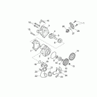 Pegaso Strada-Trail 650 IE Водяной насос