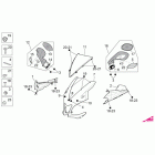 RSV 1000 4V SBK-FACT Передний корпус - облицовка 1