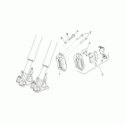 RSV 1000 4V SBK-FACT Передний тормозной суппорт