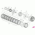 RSV 1000 4V SBK-FACT Сцепление 2