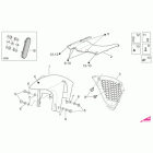 RSV 1000 4V SBK-FACT Передний корпус - облицовка 3