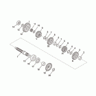 RXV-SXV 450-550 Pikes Peak Ведомый вал