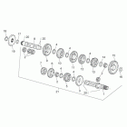 RX-SX 125 Трансмиссия