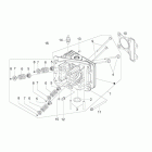 Scarabeo 50 4T 4V E2 Головка цилиндров и клапона