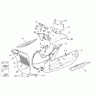 Scarabeo 300 Light E3 Центральная часть