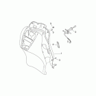 Scarabeo 50 2T E2 (Piaggio Engine) Front body v - internal shield