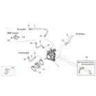 Pegaso Strada-Trail 650 IE Корпус Дросселя