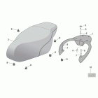 Scarabeo 100 4T E3 Сидение