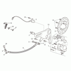 RSV 1000 4V R Задний суппорт тормозной