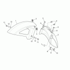 Pegaso Strada-Trail 650 IE Передний корпус - облицовка 3