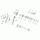 RXV-SXV 450-550 Pikes Peak ГРМ , задний цилиндр