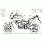 Pegaso Strada-Trail 650 IE Наклейки