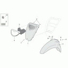 Scarabeo 50 4T 4V E2 Передний корпус - облицовка 2