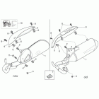 Scarabeo 50 2T E2 (Piaggio Engine) Глушитель