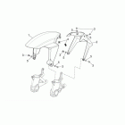 Shiver 750 GT Переднее крыло