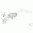 Scarabeo 300 Light E3 Корпус Дросселя