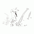 RXV-SXV 450-550 Pikes Peak Центральная подножка