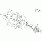 Scarabeo 300 Light E3 Переднее колесо