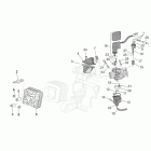 Scarabeo 50 2T E2 (Piaggio Engine) Головка цилиндров  /  Карбюратор