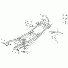 Shiver 750 GT Крепление сидения