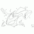 RS 125 Передний корпус - облицовка 1