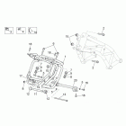 Shiver 750 GT Fairing support bow