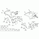 RSV 1000 4V SBK-FACT Передний корпус - облицовка 2
