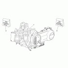 Scarabeo 300 Light E3 Двигатель