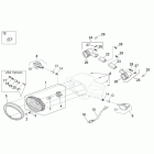 Scarabeo 100 4T E3 Фара