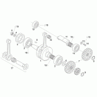 RS 125 Коленчатый вал - балансирный вал