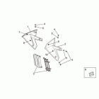 RXV-SXV 450-550 Pikes Peak Передний корпус - облицовка 2