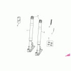 RSV 1000 4V SBK-FACT Передняя вилка