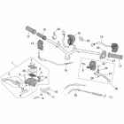 Scarabeo 50 2T E2 (Piaggio Engine) Трост дроселя