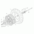 SR 50 H2O NEW (IE+Carb.) Переднее колесо