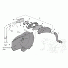 Scarabeo 50 2T E2 (Piaggio Engine) Вторичный воздухазабор