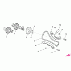 RSV 1000 4V SBK-FACT ГРМ, передний цилиндр