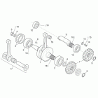 RX-SX 125 Коленчатый вал - балансирный вал