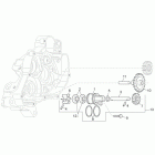 RX-SX 125 Водяной насос в сборе